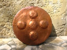 Grand plat à crème ancien