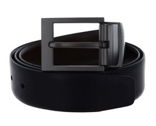 PORSCHE DESIGN ceinture Traveller Buckle 35 W120 Black - Darkbrown