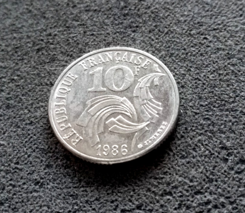 Monnaie france francs 1986 - 10,