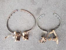 Lot ancienne grimpette élagage outil matériel edf ptt griffe poteau électrique
