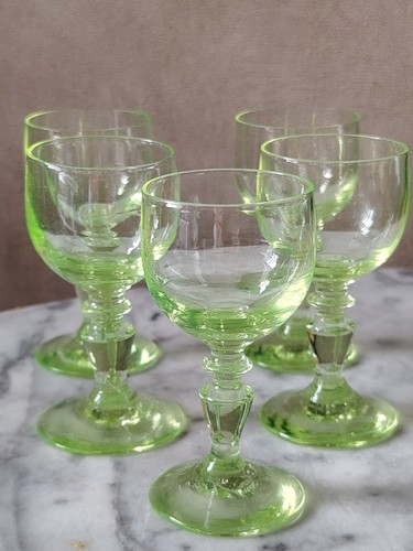 Anciens verres liqueur h8 - 5,