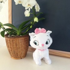 1 ⚜️ Peluche Doudou Marie Disney Les Aristochats Hauteur 22 Cm