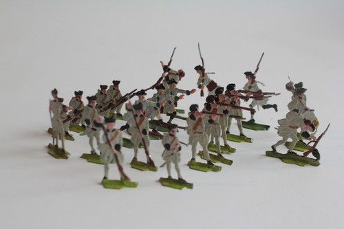 Soldats plats étain - d'étain, oki