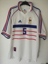 maillot adidas France 98 - 1998 FFF - L. BLANC- no porté