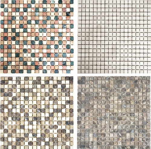 Carrelage marbre mosaïque - marbre,