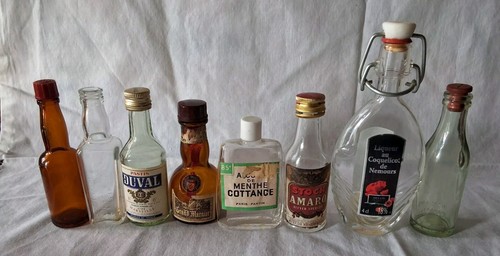 Lot mignonnettes vide - 8,