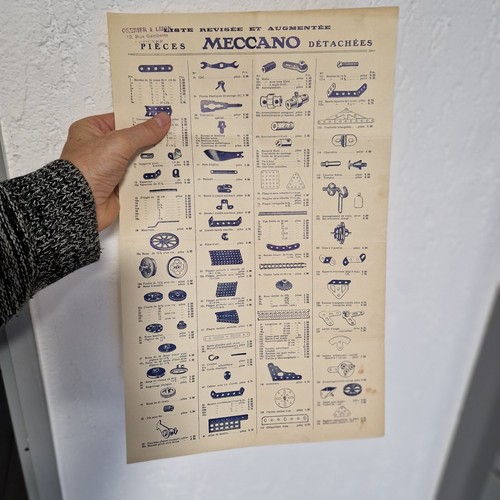 Meccano 1920 affiche de - ,
