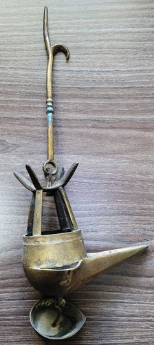 Ancienne lampe huile à - huile,