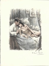 Planche érotique en couleurs