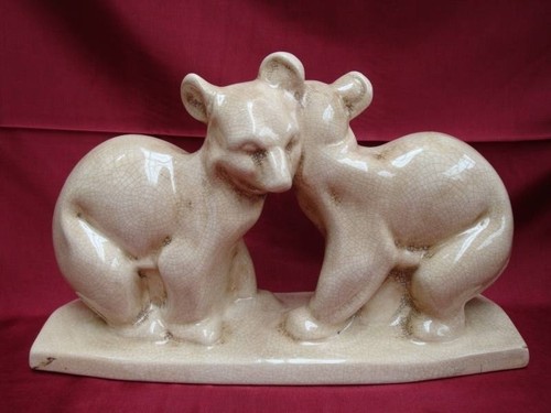 Statue figurine ours animalier - statue,