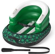 Luge Gonflable pour Bébé et Tout-Petits - Boule de Neige Aérienne d'hiver avec H