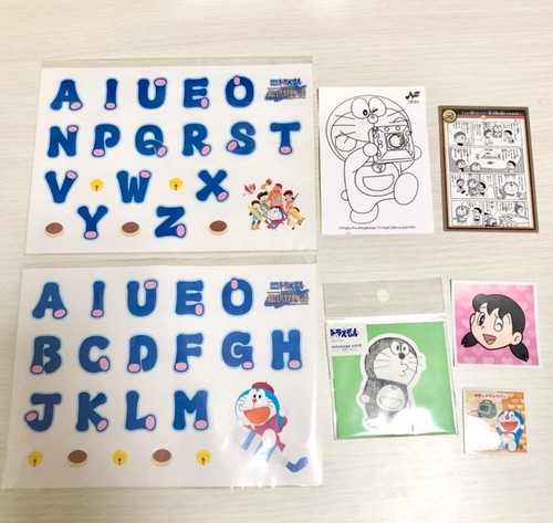 Doraemon divers produits rares