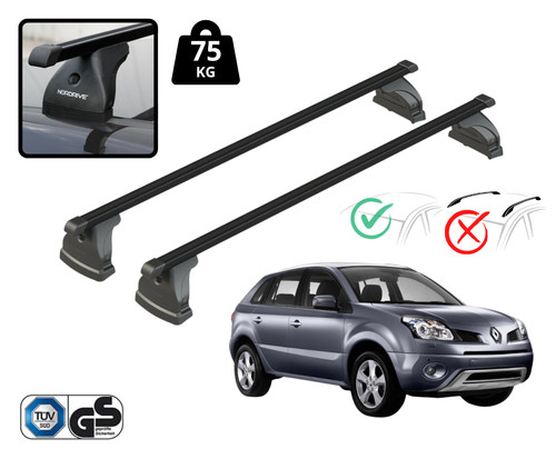 Barres toit nordrive pour - barres,