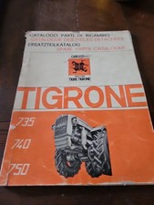 Catalogue Des Pièces Détachées Ersatzteilkatalog Carraro Tigrone 735 _740_750...