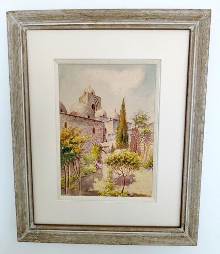 Aquarelle italienne sicile - aquarelle, "sicile"