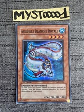 Carte Yu-gi-oh! Anguille Blanche Royale CRMS-FR086 Super Rare Français Occasion