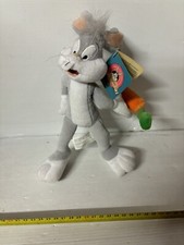 LOONEY TUNES Bugs Bunny Peluche Neuf!! Moyen