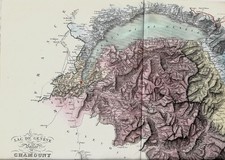 Carte géographique ancienne