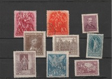 HONGRIE  9 timbres oblitérés
