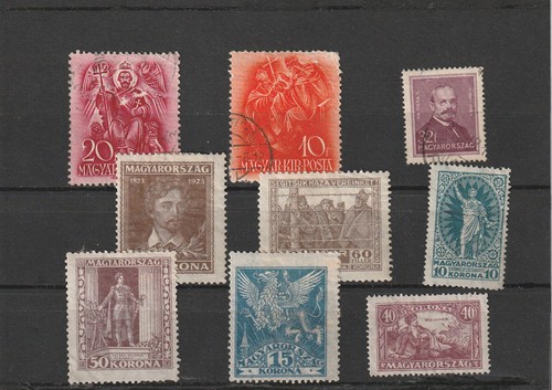 Hongrie timbres oblitérés - hongrie,
