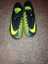 Nike Mercurial X Victory XI CR7 IC Seaweed/Volt/White/Metallic Silver Size 8.5