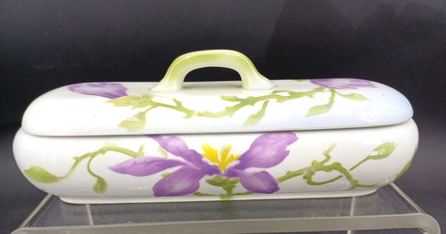 Luneville faience boite - luneville,