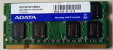 RAM ADATA 2GB 2RX8 PC2-6400S-666 (6S)