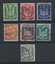 Allemagne Empire PA N°20/26 Obl (FU) 1924 - Pigeon voyageur