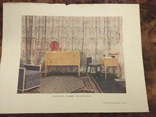 Photo ancienne "Chambre de