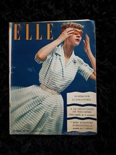 ANCIEN MAGAZINE REVUE "ELLE" NUMÉRO 292 JUILLET 1951 MODE 