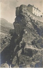 MIKIH-0896 20 CORSE CORTE CITADELLE AU SOMMET D'UNE MONTAGNE