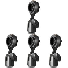  4 Pcs Pied De Micro Bureau Porte Support Clip Microphone Pour Le Stand