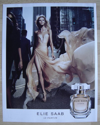 Publicité papier parfum - publicité,