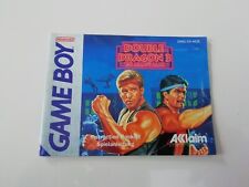 Notice Jeu Nintendo Gameboy