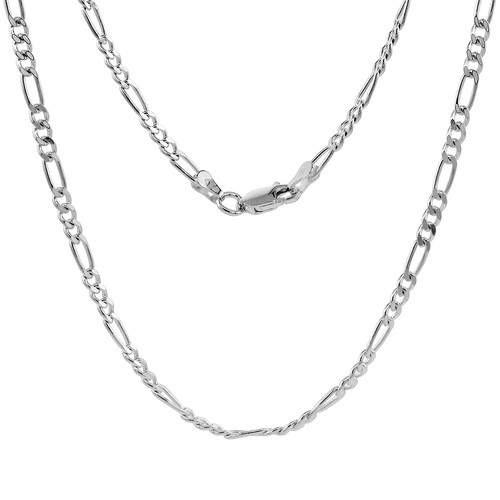 Argent sterling 3mm chaîne - argent,