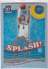 Panini Donruss Optic 2023-24 NBA Numéro 6 Victor Wembanyama Rookie Splash !
