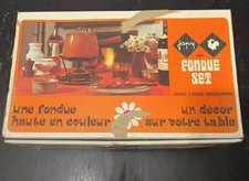 Ancien service fondue - service, à