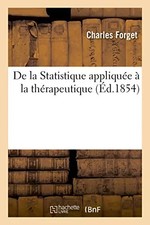 De la Statistique appliquée