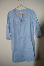 NWT MALVIN Blue 100% Linen