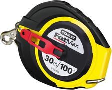 Stanley Fat Max - 0-34-132 - 30M (100FT) Ruban À Mesurer Pour Géomètres