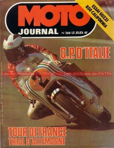 Moto journal 268 - 268, guzzi