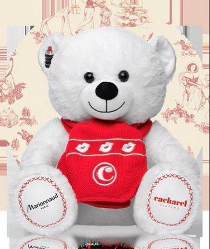 Ours peluche blanc - peluche,