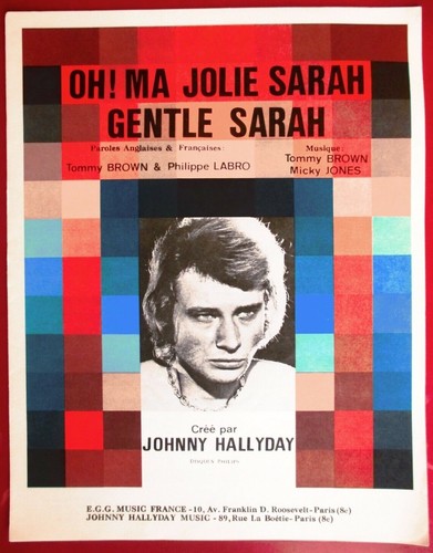 Johnny hallyday partition - johnny,