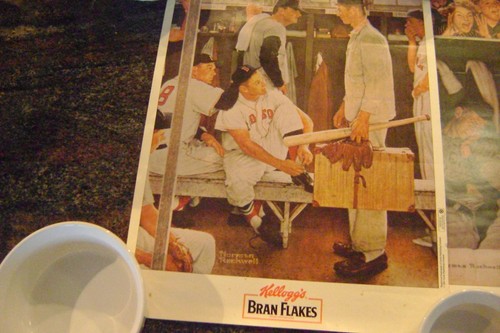 Kellogg bran flakes baseball - kellogg's,