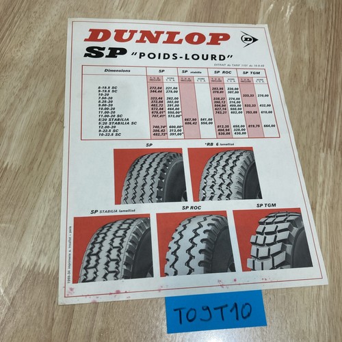 Pneu dunlop poids lourd - pneu,
