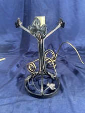 pied de lampe art déco fer