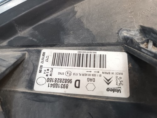 968282810 phare droit peugeot - 968282810,