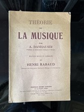 Théorie de la musique par A,Danhauser [Broché] Henry Rabaud