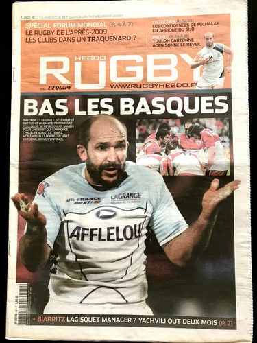 Rugby hebdo du - rugby,