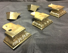 lot de 5 pieds  Empire Nap III en bronze pour pendule